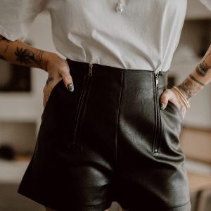 Kate Leather Short