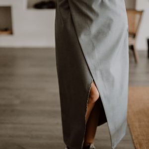 Grey Smoking Skirt