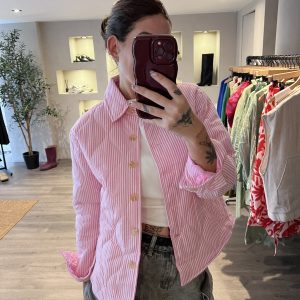 Pink fluffy jacket